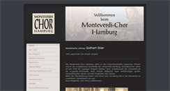 Desktop Screenshot of monteverdi-chor.de