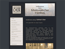 Tablet Screenshot of monteverdi-chor.de